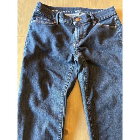 Ann Taylor Loft Straight Jeans 26/2 - Picture 2 of 10